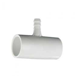 A picture of a QuikSlip Tee from Dawn Industries to fix leaking PVC pipes.