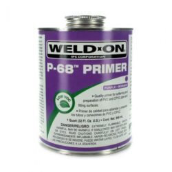 A product image for Weld-On Purple PVC Primer, sold by Sprinkler Warehouse.