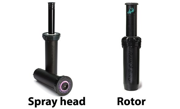 Spray Or Rotor