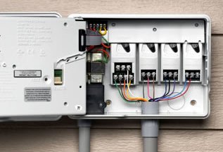 Irrigation controller rewired