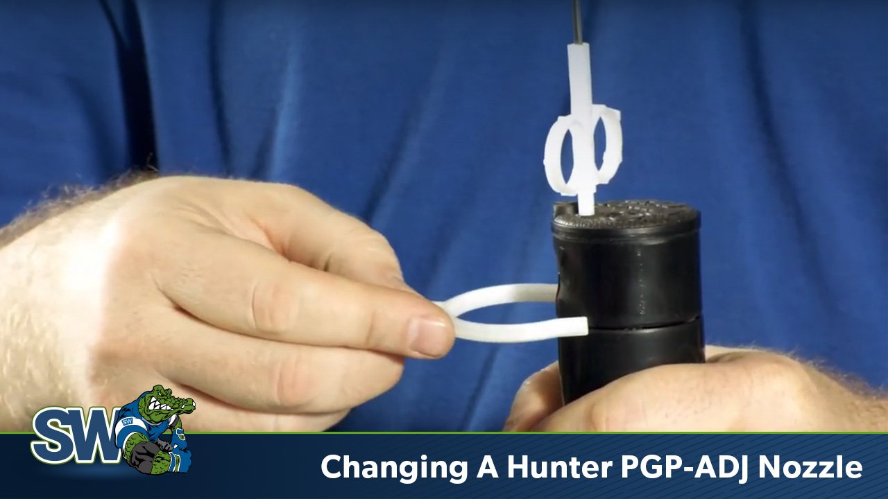 Changing A Hunter PGP-ADJ Nozzle