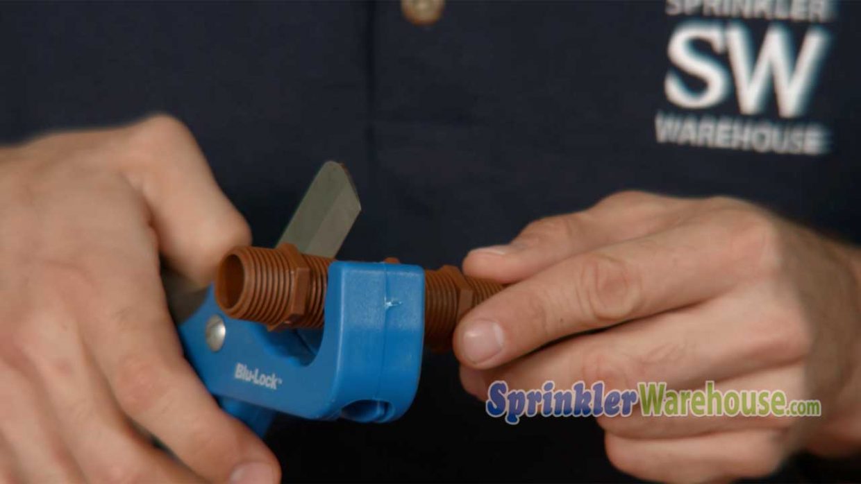 This video thumbnail shows a cut-off nipple riser being handled.