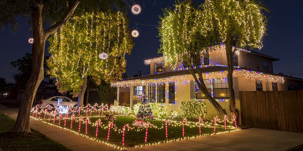 Christmas Light Installation