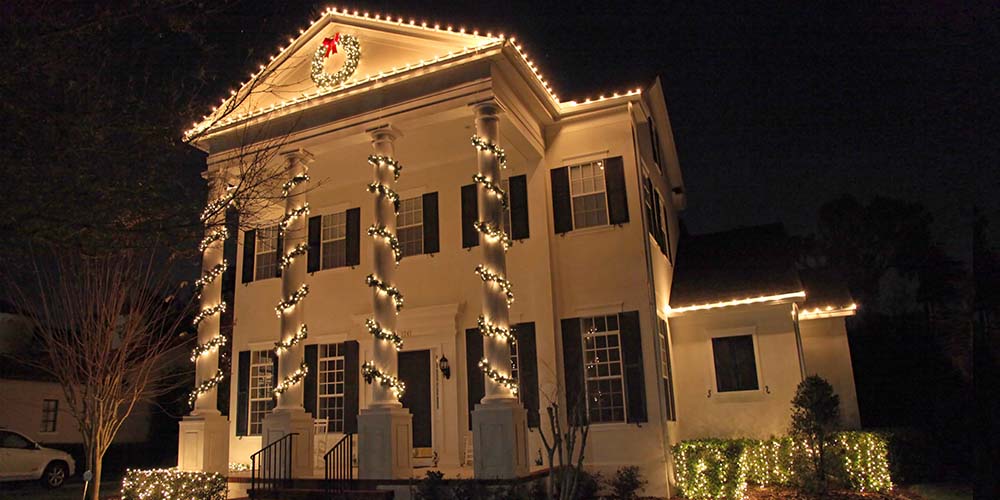 Maryland Lighting And Sprinklers Christmas Light Installers Company Pasadena Md