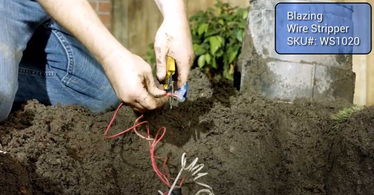 This is a video thumbnail for a video about how to replace the top of a Hunter sprinkler valve.